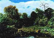 River landscape, William-Adolphe Bouguereau